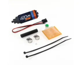 DeatschWerks DW420 Series In-Tank Fuel Pump With Install Kit Mitsubishi Eclipse 1990-1994