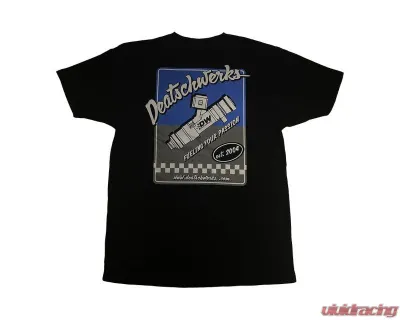 DeatschWerks Retro T-Shirt Black XL - TS-04-XL