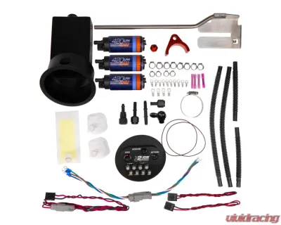 DeatschWerks X2 Surge Module w/ DW420 Pumps & Install Kit Nissan Silvia | Skyline 1993-2004 - 9-421-7022