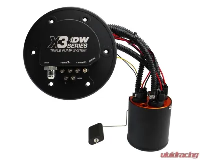 DeatschWerks X3 Module w/ DW430c Pumps & Installation Kit Ford Mustang 1998-2004 - 9-437-7034