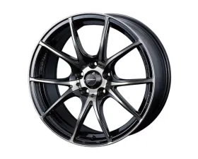 Weds WedsSport SA-10R Wheel 17x7.5 4x100 45mm Zebra Black Bright