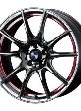 Weds WedsSport SA-25R Wheel 18x7.5 5x114.3 45mm Red Light Chrome                                     - 73835 - Image 9