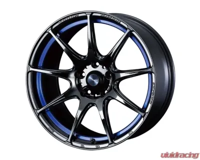 Weds WedsSport SA-99R Wheel 18x8 5x114.3 42mm Blue Light Chrome II - 73911