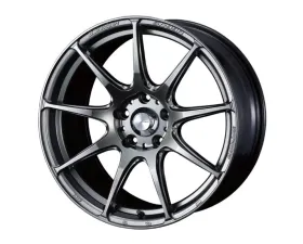 Weds WedsSport SA-99R Wheel 18x9.5 5x100 45mm Platinum Silver Black