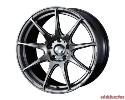 Weds WedsSport SA-99R Wheel 18x8.5 5x100 45mm Platinum Silver Black - 73920