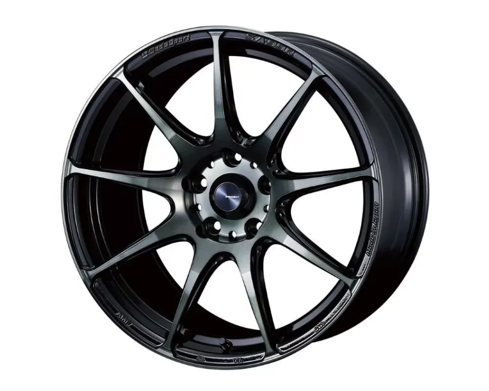 Weds WedsSport SA-99R Wheel 18x7.5 5x114.3 35mm Weds Black Clear - 73905