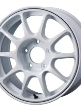 Weds WedsSport TC105X Gravel Wheel 15x6.5 5x114.3 35mm White w/ Blue Line                                     - 73945 - Image 9