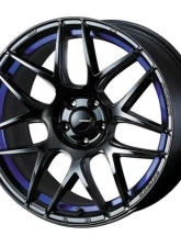 Weds WedsSport SA-27R Wheel 18x8.5 5x114.3 35mm Blue Light Chrome II                                     - 74236 - Image 8