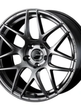 Weds WedsSport SA-27R Wheel 18x7.5 5x114.3 45mm Platinum Silver Black                                     - 74218 - Image 8