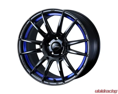 Weds WedsSport SA-62R 17x7.5 5x100 48mm Blue Light Chrome II - 41824