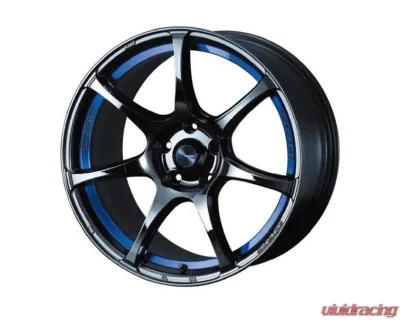 Weds WedsSport SA-75R Wheel 17x7.5 5x114.3 45mm Blue Light Chrome II - 74041