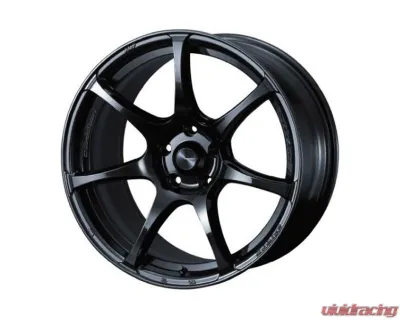 Weds WedsSport SA-75R Wheel 18x8 5x114.3 42mm Hyper Black Clear II - 74031