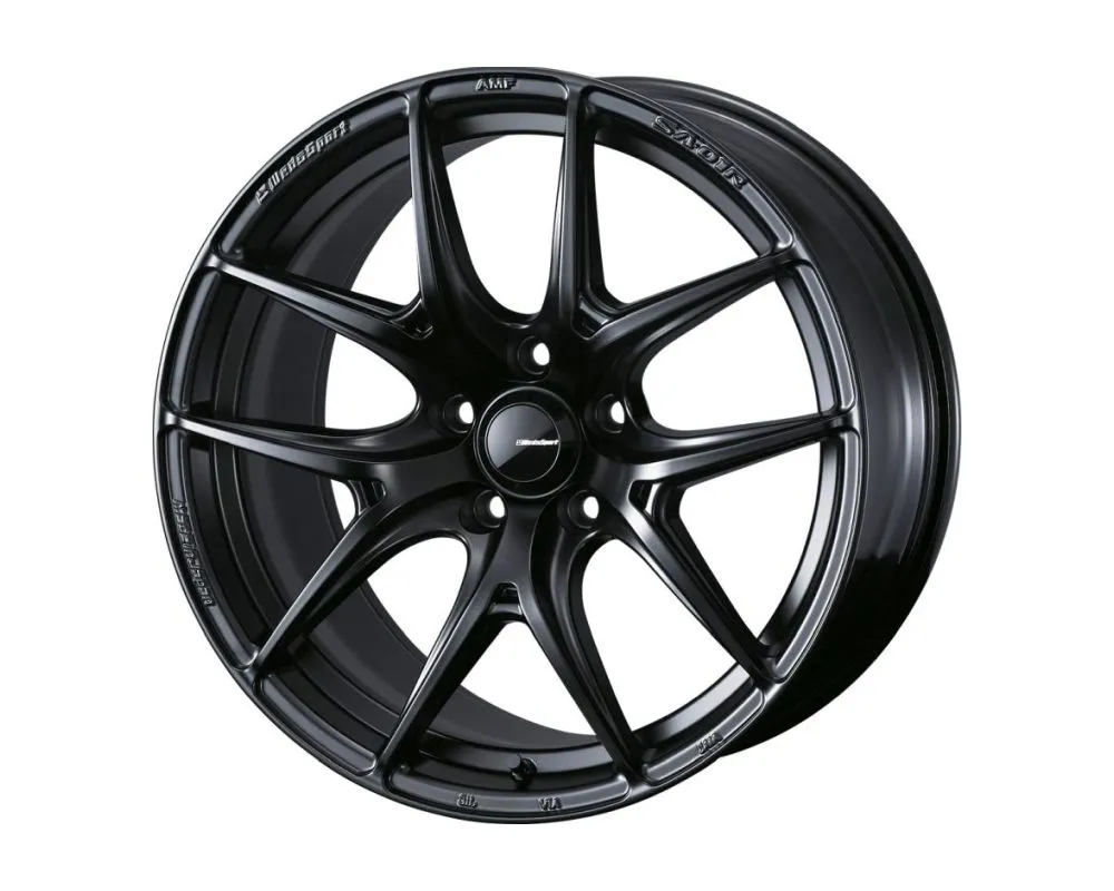 Weds WedsSport SA-01R Wheel 18x8.5 5x114.3 35mm Matte Black - 74707