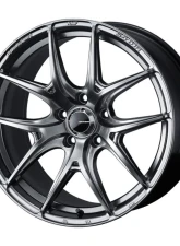 Weds WedsSport SA-01R Wheel 18x9.5 5x114.3 38mm Platinum Silver Black                                     - 74687 - Image 5