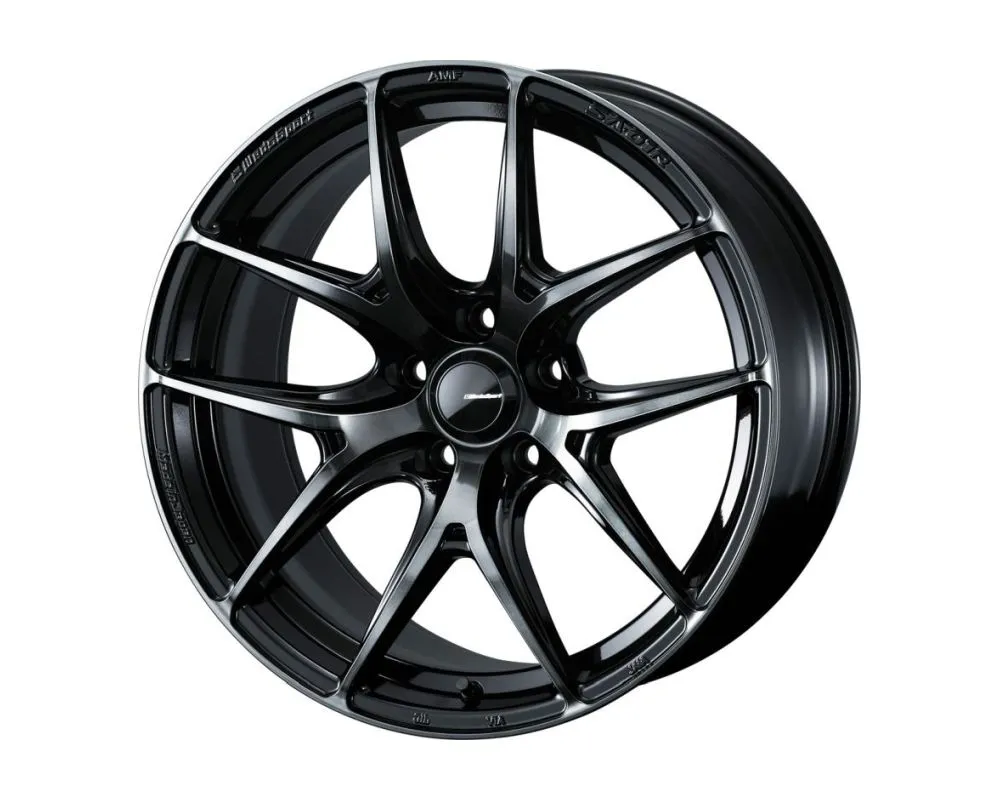 Weds WedsSport SA-01R Wheel 17x7.5 5x112 42mm Weds Black Clear - 74715