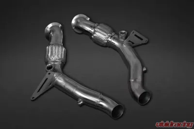 Capristo Exhaust Race Pipes With Heat Blankets Ferrari F8 2020-2021 - 02FE12303010