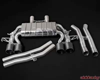 Capristo Exhaust Silver Valved Exhaust System BMW M3 | M4 G80/G82 2021-2024 - 02BM07403011-S