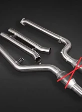 Capristo Exhaust Black Exhasut System BMW X3M Competition G01/F97 2019-2022                                     - 02BM12503006-B - Image 2