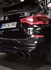 Capristo Exhaust Black Exhasut System BMW X3M Competition G01/F97 2019-2022                                     - 02BM12503006-B - Image 4
