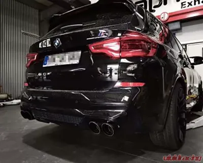 Capristo Exhaust Black Exhasut System BMW X3M Competition G01/F97 2019-2022 - 02BM12503006-B