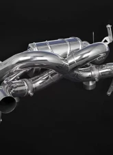 Capristo Exhaust Valved X Pipe Exhaust OEM Tips Lamborghini Huracan Performante| EVO | STO 2019-2023                                     - 02LA08203030 - Image 3