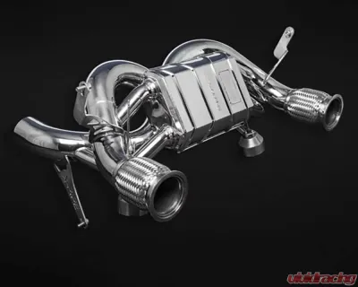 Capristo Exhaust Valved X Pipe Exhaust OEM Tips Lamborghini Huracan Performante| EVO | STO 2019-2023 - 02LA08203030