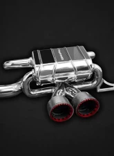 Capristo Exhaust Black Valved Exhaust Carbon Tips OEM Control Lotus Evora | S | GT 2010-2021                                     - 02LO12103001NR-B - Image 4