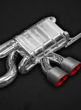 Capristo Exhaust Black Valved Exhaust Carbon Tips OEM Control Lotus Evora | S | GT 2010-2021                                     - 02LO12103001NR-B - Image 3