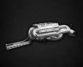 Capristo Exhaust Red Valved System with Carbon Tips for Lotus Evora | S | GT 2010-2021