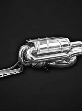 Capristo Exhaust Silver Valved System with Carbon Tips for Lotus Evora | S | GT 2010-2021                                     - 02LO12103001NR-S - Image 4