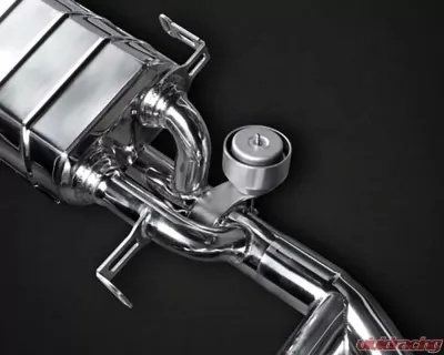 Capristo Exhaust Black Valved Exhaust Carbon Tips CES3 Nissan GTR MK3 | 4 | Nismo 2007-2021 - 02NI09503003-B