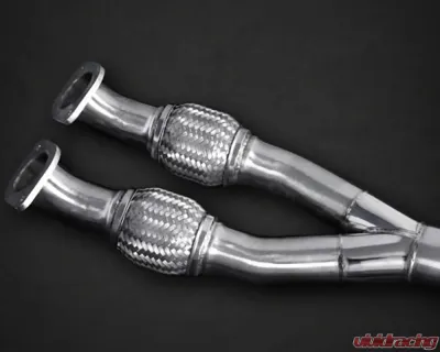 Capristo Exhaust Black Valved Exhaust Carbon Tips CES3 Nissan GTR MK3 | 4 | Nismo 2007-2021 - 02NI09503003-B