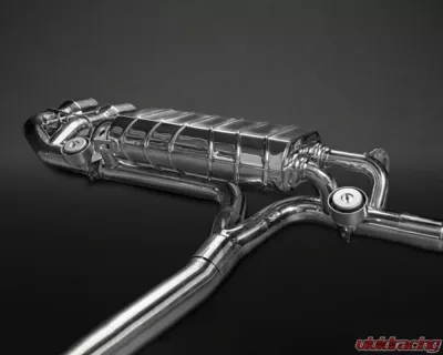 Capristo Exhaust Black Valved Exhaust Carbon Tips CES3 Nissan GTR MK3 | 4 | Nismo 2007-2021 - 02NI09503003-B