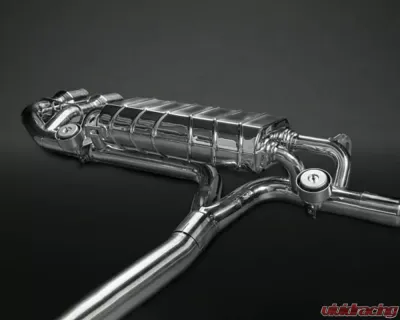 Capristo Exhaust Red Valved Exhaust Carbon Tips CES3 Nissan GTR MK3 | 4 | Nismo 2007-2021 - 02NI09503003-R