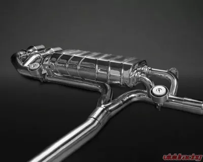 Capristo Exhaust Red Valved Exhaust Carbon Tips CES3 Nissan GTR MK3 | 4 | Nismo 2007-2021 - 02NI09503003-R