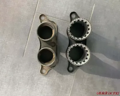 Capristo Exhaust Carbon Fiber Shell Exhaust Black Tip OEM Muffler Porsche 991.2 GT3 | RS 2018-2019 - 02PO08603010-B