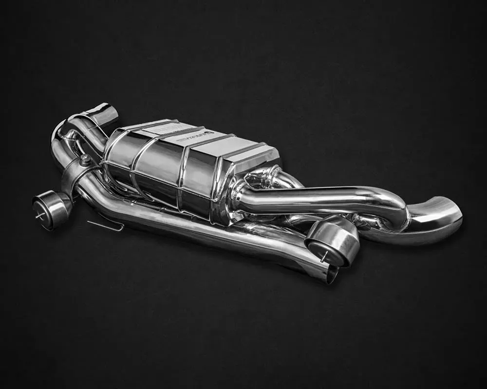 Capristo Exhaust Valved Exhaust Cat Spare Pipes OEM Valve Actuators Porsche 992 2020-2022 - 02PO11503013