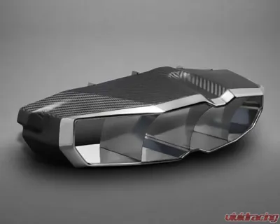 Capristo Exhaust Carbon/Stainless Frame for Lamborghini Aventador LP750SV 2015-2017 - 03LA01310001-750