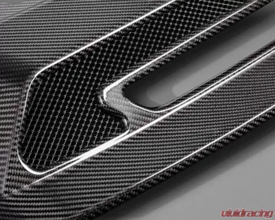 Capristo Exhaust Carbon Fiber Rear Diffuser Matte  Mercedes AMG GT | GTS 2015-2021 - 03MB08910001KM