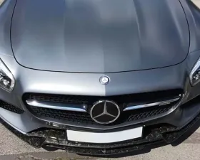 Capristo Exhaust Carbon Fiber Front Spoiler Matte Mercedes AMG GT | GTS 2015-2021
