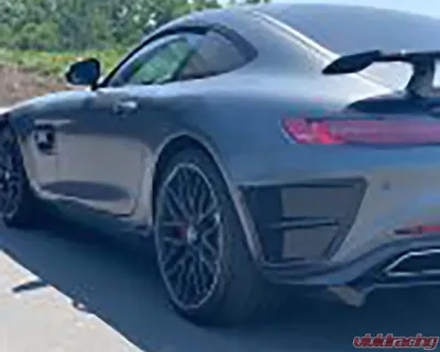 Capristo Exhaust Carbon Fiber Rear Air Outlet Matte Mercedes AMG GT | GTS 2015-2021 - 03MB08910006KM