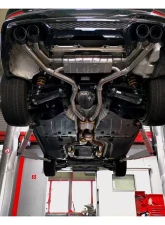 Capristo Exhaust Valved Exhaust System w/ 200 Cell Sport Cat Mid Pipes & Carbon Fiber Tips BMW X3M Competition                                     - 02BM12503001 - Image 6
