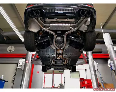 Capristo Exhaust Valved Exhaust System w/ 200 Cell Sport Cat Mid Pipes & Carbon Fiber Tips BMW X3M Competition - 02BM12503001