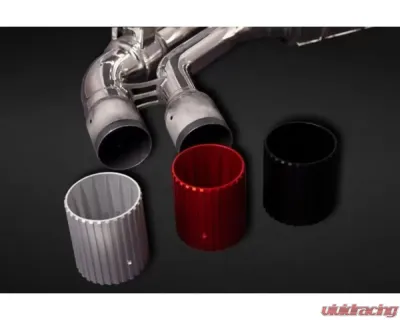 Capristo Exhaust Black Valved Exhaust System Audi TTRS 8S - 02AU10903012-B
