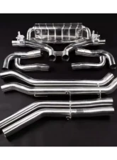 Capristo Exhaust Valved Exhaust with Middle Silencer Spare for OEM Tips Audi RSQ8 2019-2022                                     - 02AU11903016 - Image 3