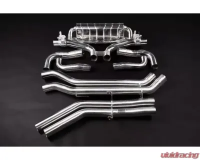 Capristo Exhaust Valved Exhaust with Middle Silencer Spare for OEM Tips Audi RSQ8 2019-2022 - 02AU11903016