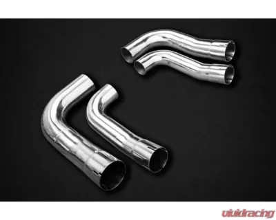 Capristo Exhaust Valved Exhaust with Middle Silencer Spare for OEM Tips Audi RSQ8 2019-2022 - 02AU11903016