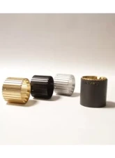 Capristo Exhaust Gold Carbon End Pipe Shells for Ferrari F8 2020-2022, Matte Finish                                     - 02FE12303015 - Image 3