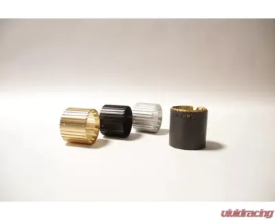 Capristo Exhaust Gold Carbon End Pipe Shells for Ferrari F8 2020-2022, Matte Finish - 02FE12303015