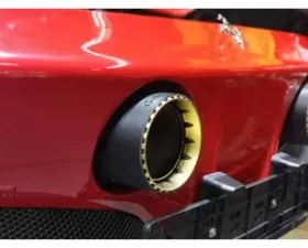 Capristo Exhaust Black Carbon Exhaust Tips Ferrari SF90 2020-2024